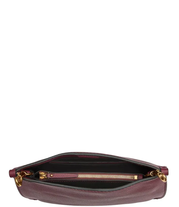 Etienne Aigner Alexandra Pebble Nappa Leather Crossbody Bag - Black