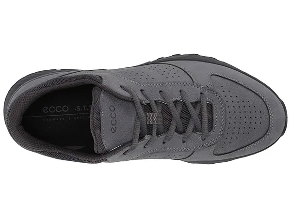 Men's Ecco Exostride Sneaker Shoes - Titanium - 44