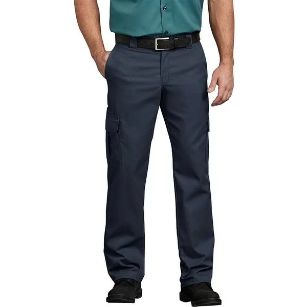 Dickies Men's Flex Regular Fit Straight Leg Work Cargo Pants - Dark Navy - 30x30