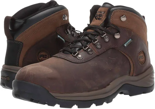 Timberland Pro Men's Flume Steel Toe Waterproof Work Boot - Brown