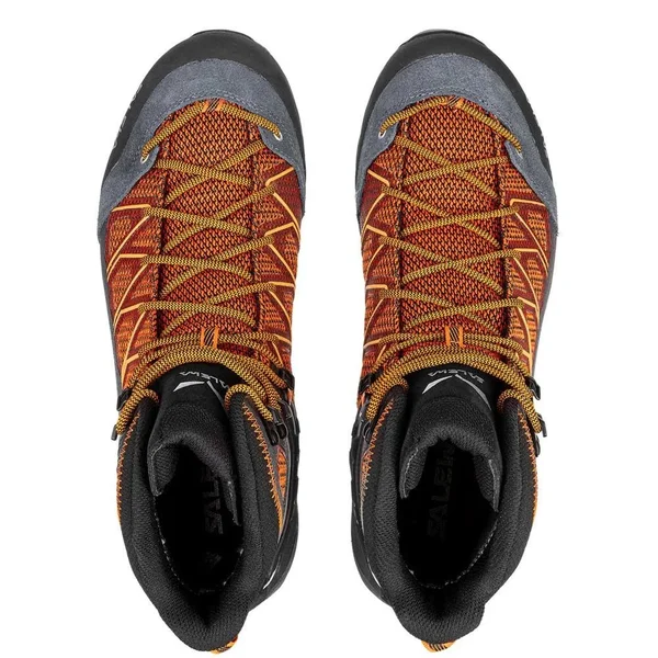 Salewa Men's Mountain Trainer Lite Mid GTX - Black Out/Carrot - 12.5