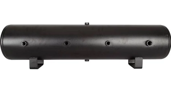 HornBlasters - 12 Gallon 8 Port Air Tank, 1/4x22 Compressor - 150 PSI - 1/4x22 Horn