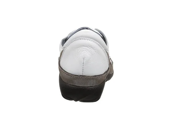 Women's Naot Kumara White Leather/Silver Threads Leather 41 M