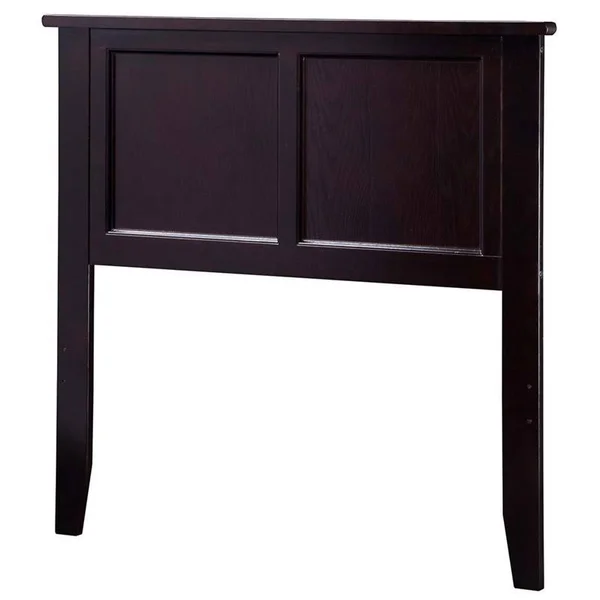Leo & Lacey Twin Panel Headboard in Espresso - LL-1652720