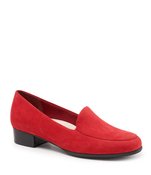 Trotters Women's Monarch Loafer - Size: 8, Red