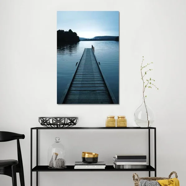 PhotoINC Studio Canvas Prints - Dock III ( scenic & landscapes > Nautical Art > Docks & piers art)
