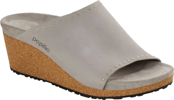 Birkenstock Namica Rivets Stone Nubuck - 36, Narrow