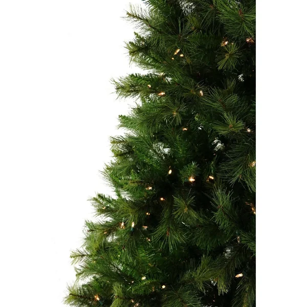 Christmas Time 7.5-ft. Pennsylvania Pine Artificial Christmas Tree with Clear Smart String Lighting