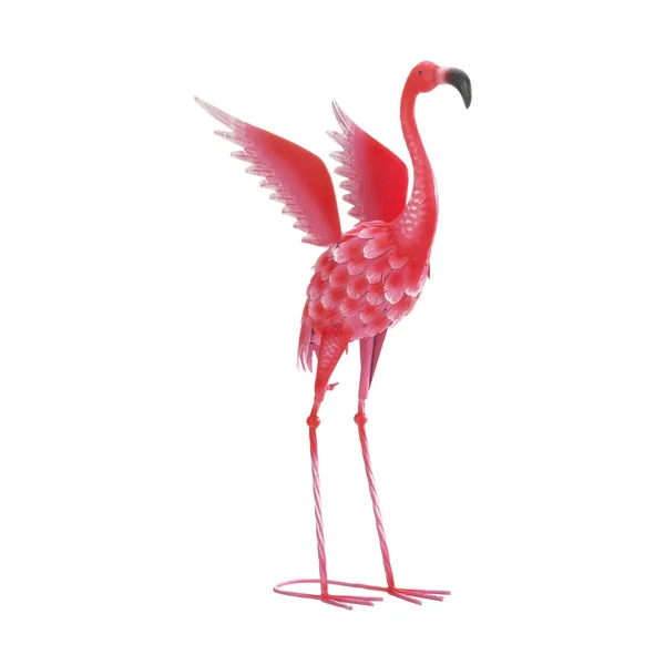 Zingz & Thingz Flying Flamingo Metal Decor - Pink