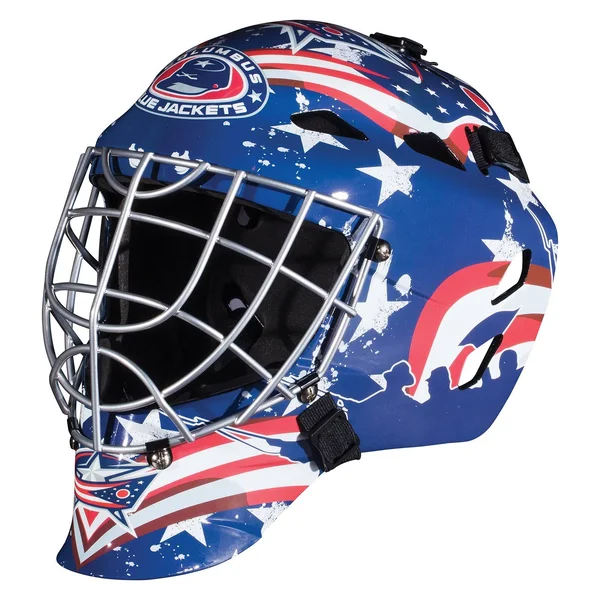 Franklin Sports GFM 1500 NHL Columbus Blue Jackets Goalie Face Mask