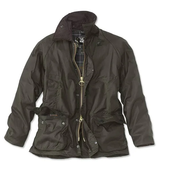 Barbour Classic Beaufort Jacket for Men, Olive, Size 42, Orvis