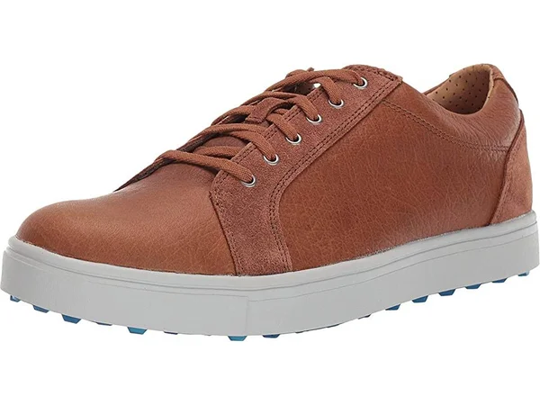 FootJoy Men's Club Casuals Blucher 79055 - Taupe - 7.5 - Wide