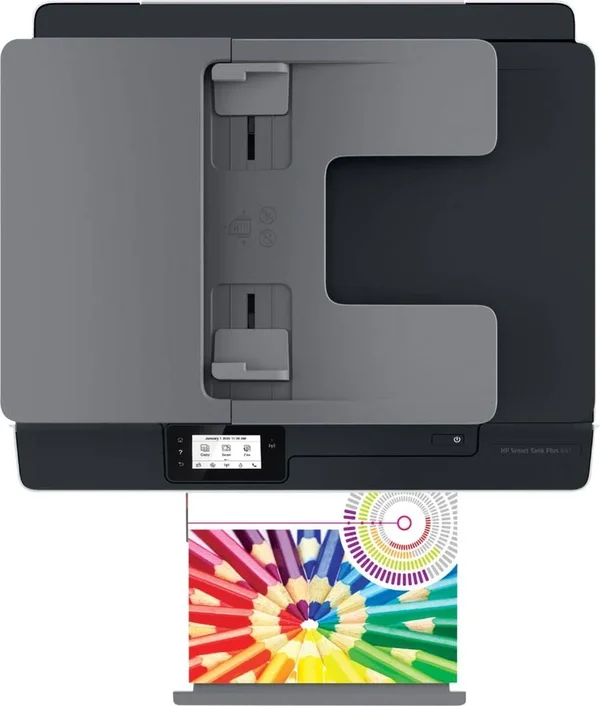 HP Smart Tank Plus 651 Wireless All-in-One Color Ink-jet - Multifunction printer - English - French, Spanish, Canada, United Sta