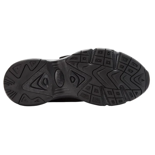 Propet Men's Stability x Strap Sneaker, Black, 7.5 Wide