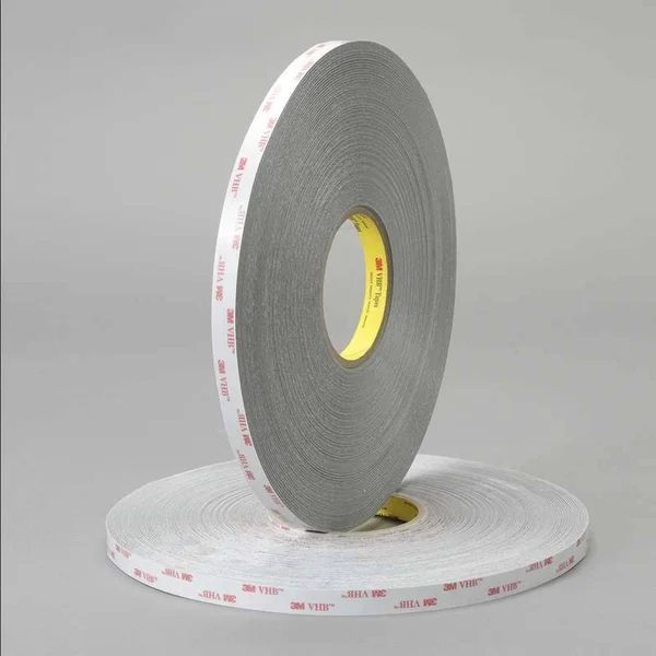 3M 4936F VHB Tape Gray Small Pack, 3/4 in x 72 yd 25.0 mil, 3 per Case