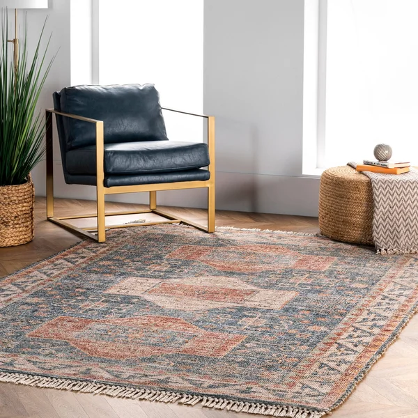 nuLOOM Jacquelyn Flatweave Multi 9 ft. 6 in. x 13 ft. 6 in. Area Rug