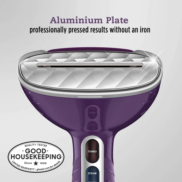 Conair Turbo Extreme Steam Hand Held Fabric Steamer - Purple, Plum