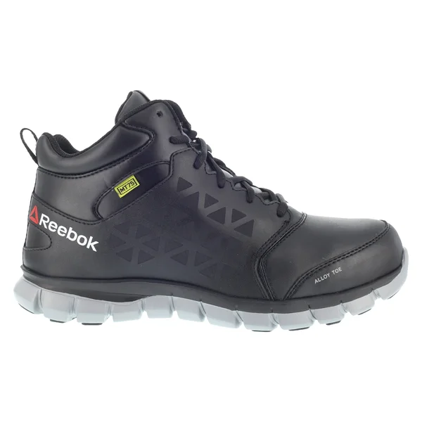 Reebok Work Sublite Cushion Work Alloy Toe 10 Men's Black Shoe