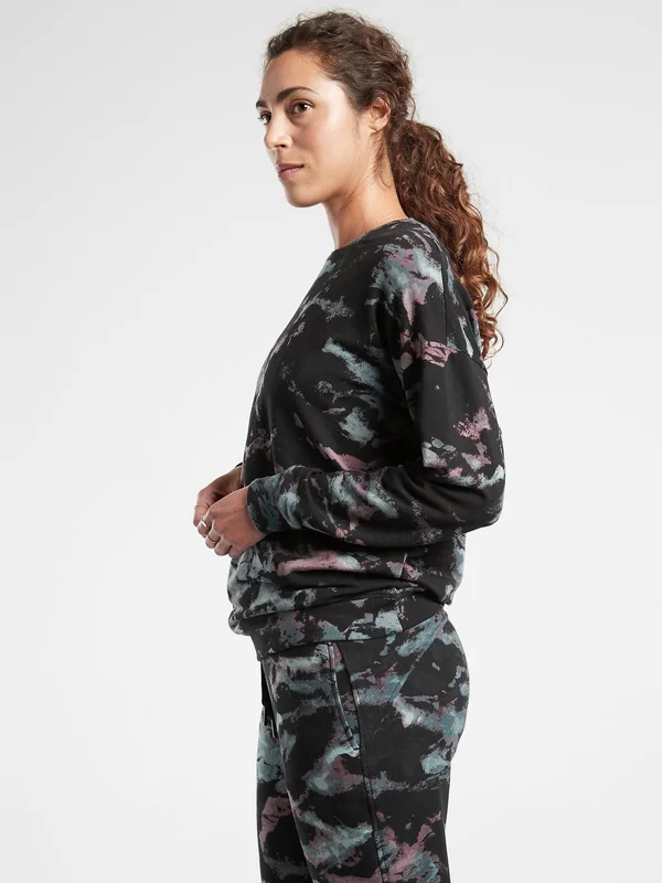 Athleta Women's Balance Pullover Marine Black Plus Size 2x