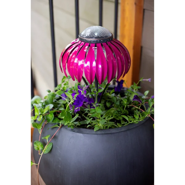 Desert Steel Coneflower Solar Light 409-312