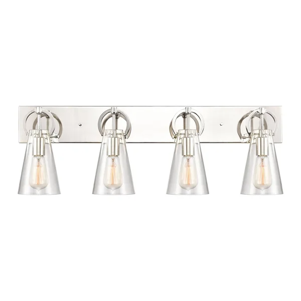 Elk Lighting Gabby 4-Light Vanity-Light Polished Nickel 89323/4