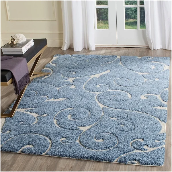 Safavieh Florida Shag Shag Area Rug Collection - Runner 2&3x22x11&0x22 SG455-6011-211