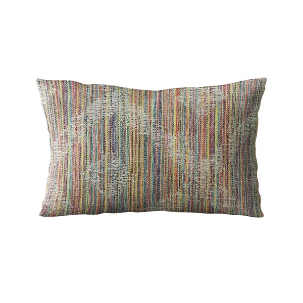 Plutus 26x22 x 26x22 Diamond Abstract Luxury Throw Pillow in Multi-Color