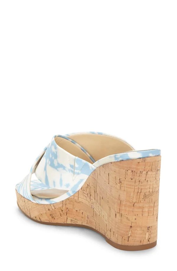 Jessica Simpson Seena Wedge Sandals - Bright White