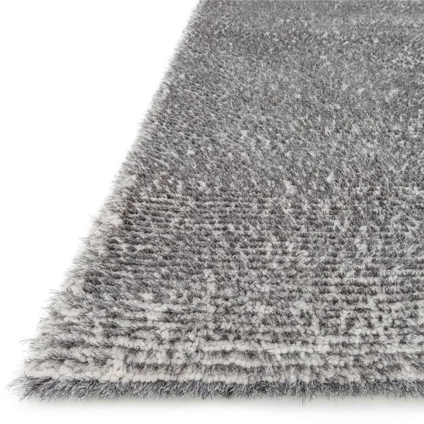 Alexander Home Elle Soft Plush Shag Rug - Denim 3&6x22 x 5&6x22