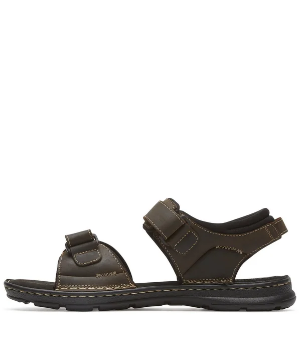 Rockport Darwyn Quarter Strap Men's Sandal - Brown Size 9.5