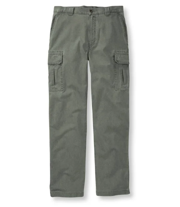 Men's Tropic-Weight Cargo Pants, Natural Fit Green 30x34, L.L.Bean