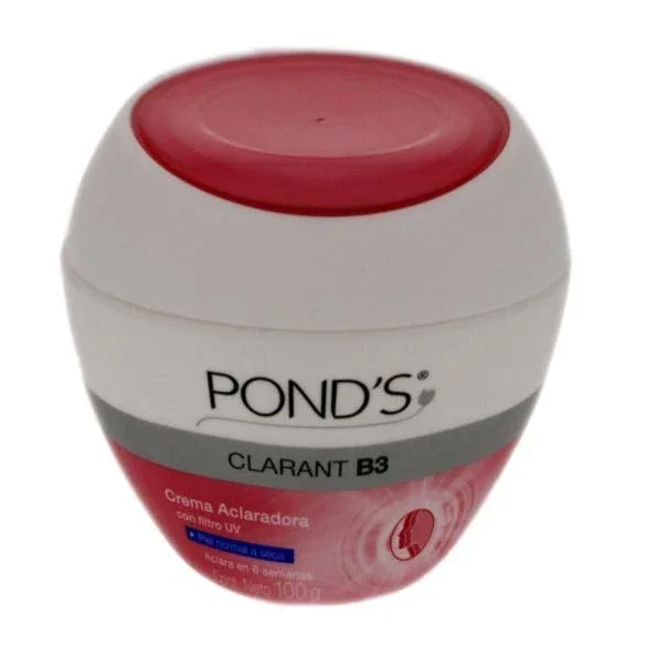 Ponds B3 Aclarant Dry Skin 100 Gr - Aclarante Piel Seca (Pack of 24)
