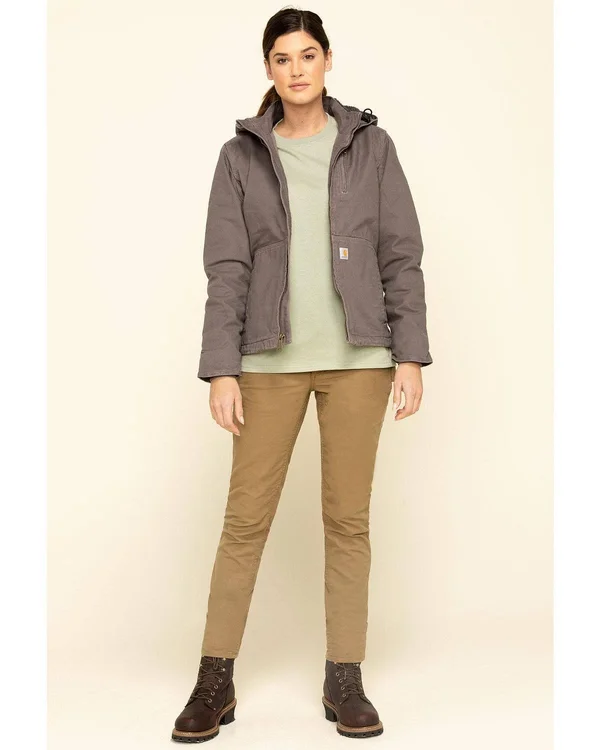 Carhartt Full Swing Caldwell Jacket, Women's Taupe Gray/Shadow