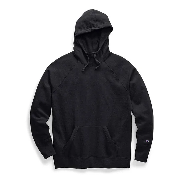 Champion GF934 Women's Powerblend Fleece Pullover Hoodie - Black - XL