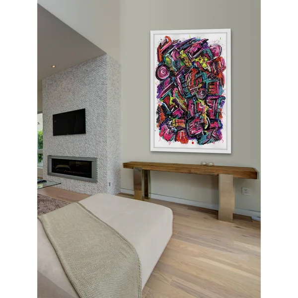 Marmont Hill Spun Framed Painting Print