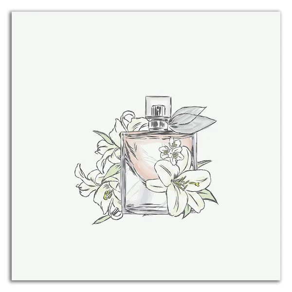 Tangletown Fine Art 14x22 x 14x22 Perfume VI by Incado Print on Canvas