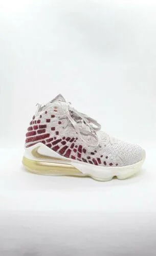 Nike Lebron 17 PRM Basketball Shoes - Men's, Desert Sand/Metallic Gold