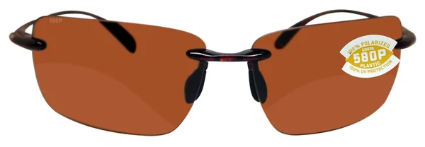 Costa Gulf Shore Sunglasses Tortoise - Copper 580P
