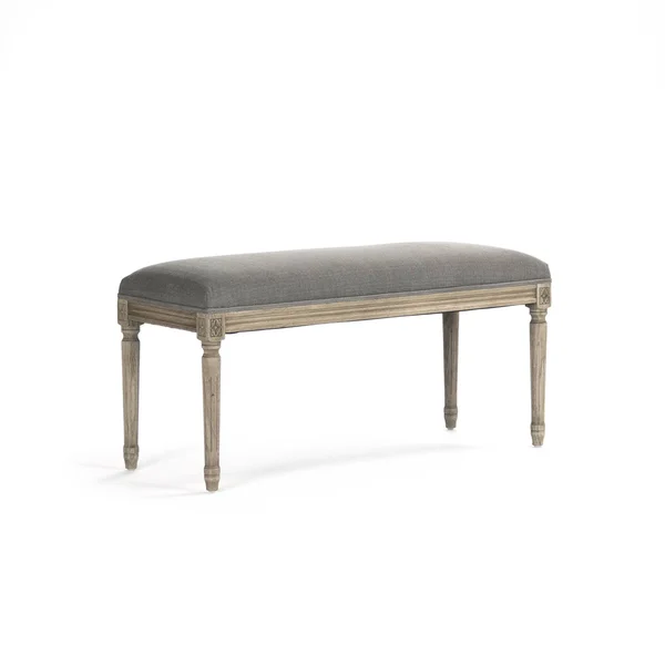 Zentique Lille Bench - Grey Cotton