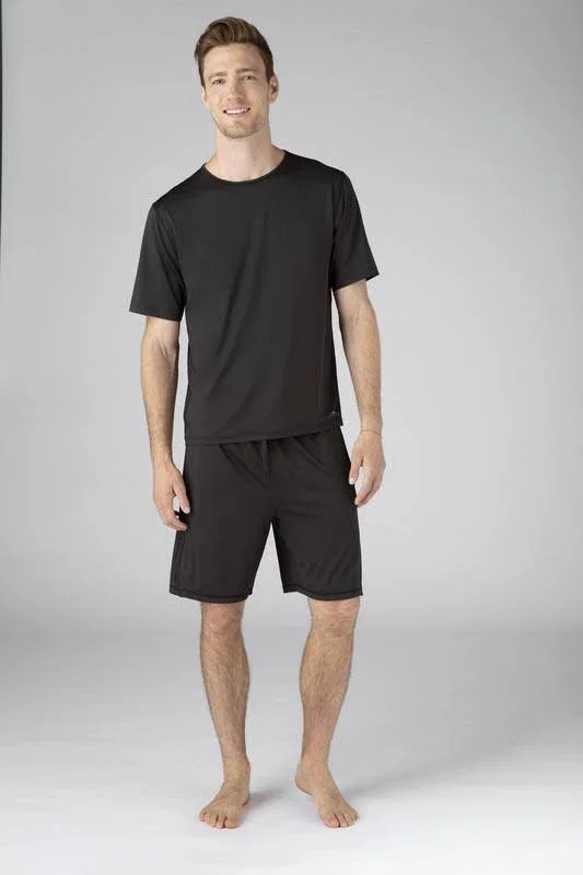 Sheex XX Large Men's Short Sleeve Tee, Black