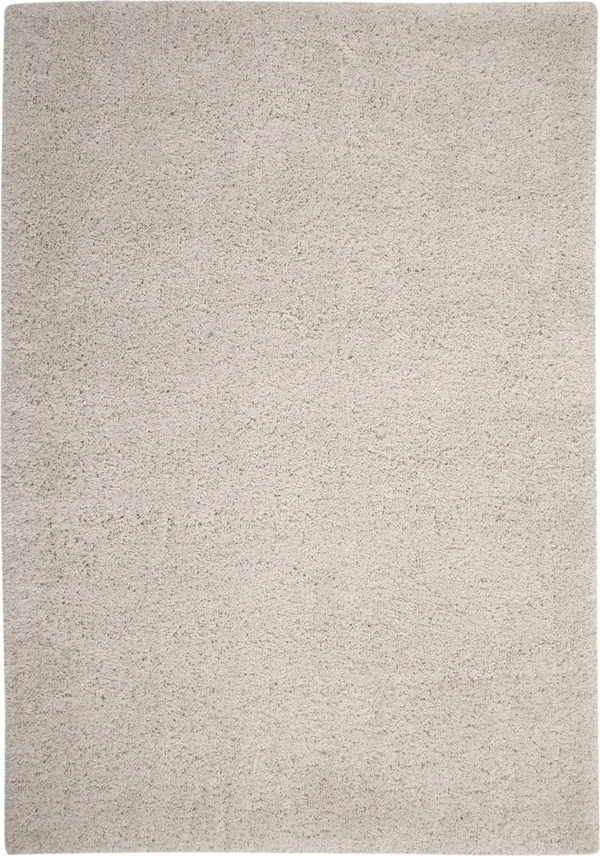 Abacasa Comfort Shag Area Rug, White