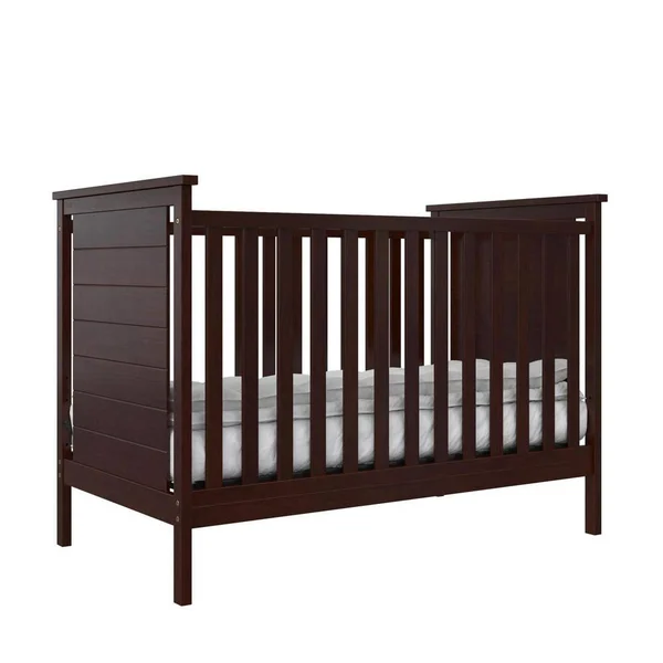 Baby Relax De74861 Eloise 3-in-1 Convertible Crib, Espresso, Brown