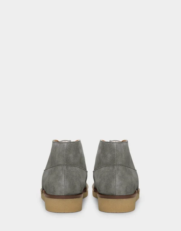 Aerosoles Women's Greenhouse Chukka Boot - Size: 5, Grey Genuine Suede