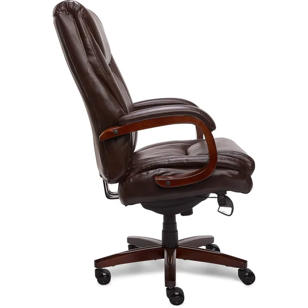 La-Z-Boy Edmonton Big and Tall Executive Office Chair, Coffee Brown