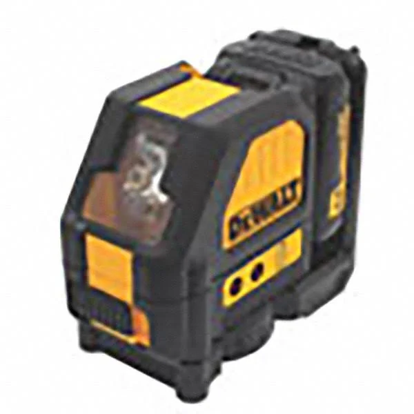 DeWalt Automatic Self-Leveling Cross Line Laser, Horizontal, Vertical, Exterior, Interior Model: DW088LR