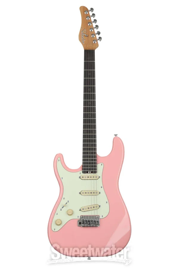 Schecter 336 Nick Johnston Traditional LH Guitar, Atomic Coral