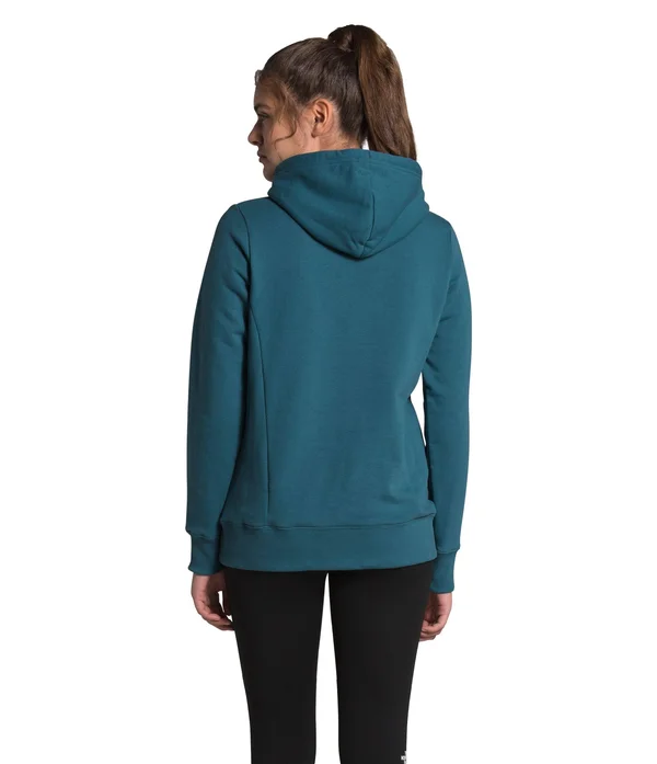 The North Face Trivert Pullover Hoodie - Women's L Pink Clay/TNF Black