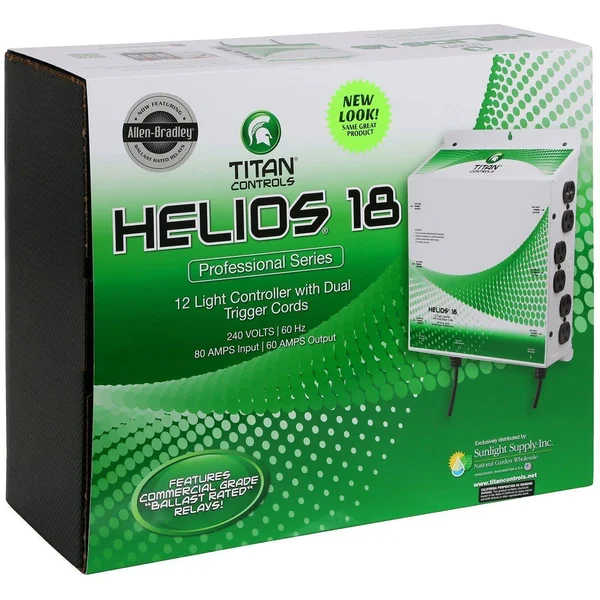 Titan Controls Helios 18 - 12 Light 240 Volt Controller w/ Dual Trigger Cords