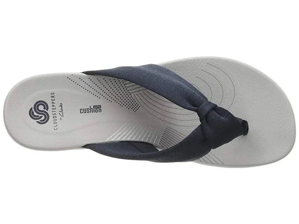 Clarks Cloudsteppers Arla Glison Women's Ortholite Sandals, Size: 9, Blue