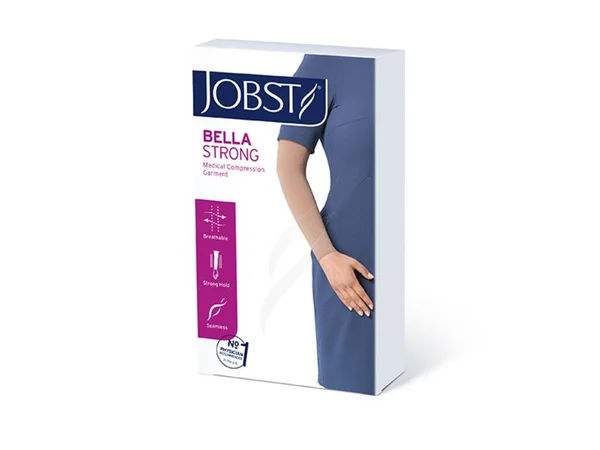 Jobst Bella Strong 15-20 mmHg Armsleeve, Size 9, Long, Black